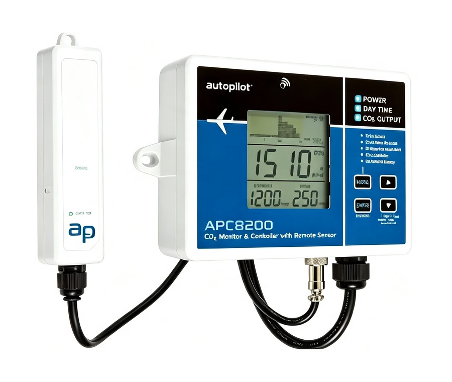 Autopilot CO2 monitor and controller